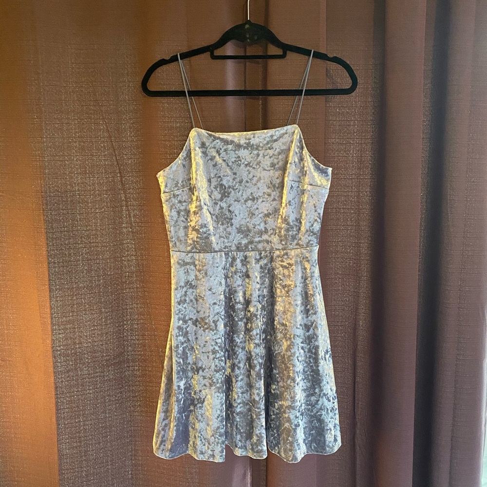 Wild Fable velvet spaghetti strap dress